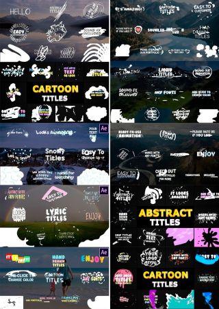 DesignOptimal Collection of subtitles 10 in1 Bundle