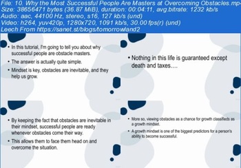 Overcome Obstacles online course with certificate DevCourseWeb