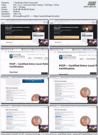 Udemy Python PCEP Pass Certified Entry Level Python Programmer