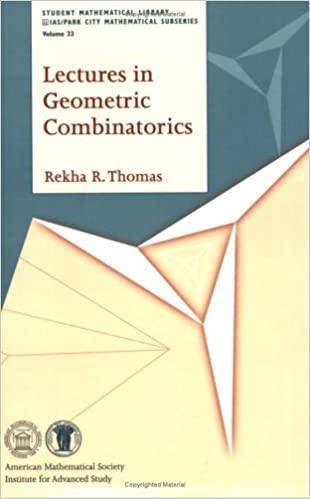 DevCourseWeb Lectures in Geometric Combinatorics
