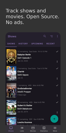 SeriesGuide Show Movie Manager v66 0 2 Beta Premium Mod Apk