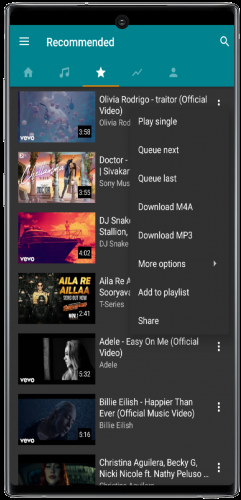 YMusic YouTube Music Downloader v3 7 15 b4290 Premium Mod Apk