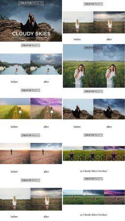 DesignOptimal Cloudy Sky Overlays