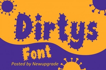 DesignOptimal Dirtys Font