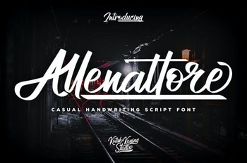 DesignOptimal Allenattore Casual Script Font
