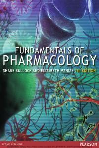 Pharmacology fundamentals book by PEARSON