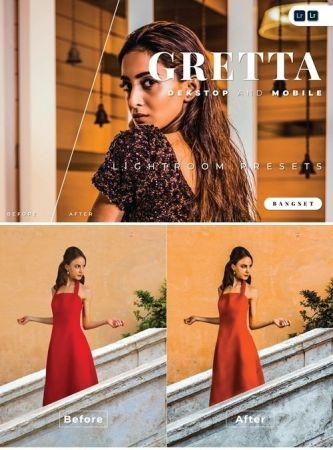 DesignOptimal Gretta Desktop and Mobile Lightroom Preset