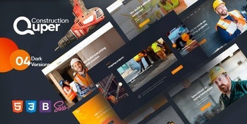 DesignOptimal ThemeForest Quper v1 0 Construction HTML5 Template 28541706