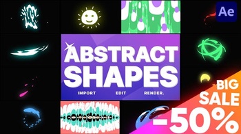 DesignOptimal Videohive Abstract Liquid Shapes After Effects 28961361