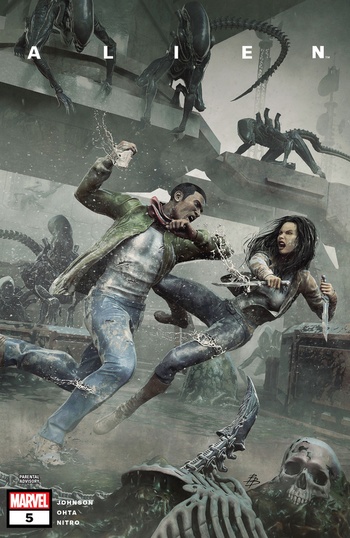 Alien 005 2023 Digital The Magicians Empire cbz Nem