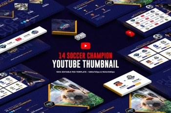 DesignOptimal Soccer Champion Youtube Thumbnail