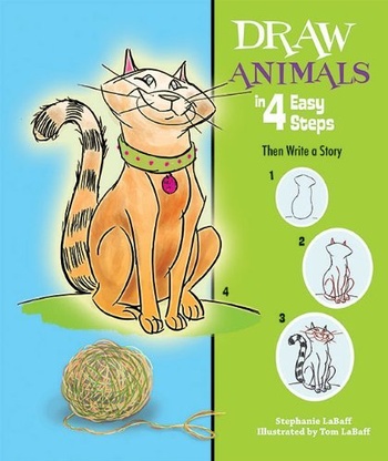 FreeCourseWeb Draw Animals in 4 Easy Steps Then Write a Story