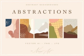 DesignOptimal Abstract Shape Backgrounds Y3STF78