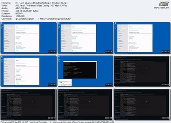 Linkedin Windows 10 for IT Support Advanced Troubleshooting