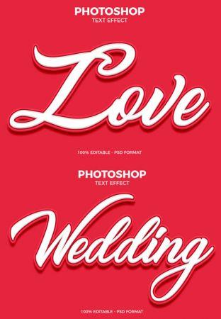 DesignOptimal Love Text Effect for Photoshop