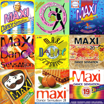 VA Maxi Dance Sensation 90s Vol 1 27 1990 1997 MP3 320kbps
