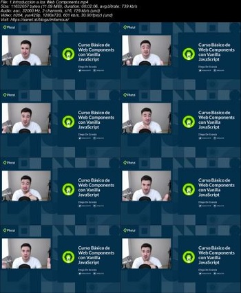 Platzi Basic Course of Web Components with JavaScript by Diego De Granda