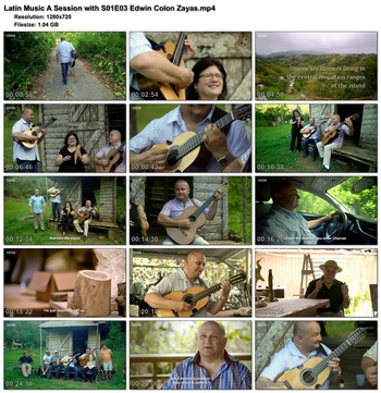 Latin Music A Session with S01E03 Edwin Colon Zayas 1280x720p HD 50fps soft Eng subs