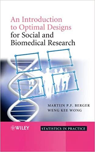 FreeCourseWeb An Introduction to Optimal Designs for Social and Biomedical Research