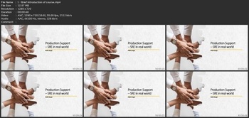 Udemy Production Support Site Reliability Engineer