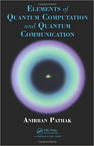 FreeCourseWeb Elements of Quantum Computation and Quantum Communication Instructor Resources