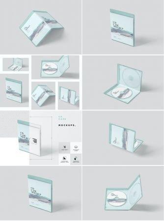 DesignOptimal Blue Ray Case Mockups