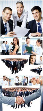 DesignOptimal Business team business people stock photo