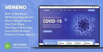 DesignOptimal ThemeForest Veneno v1 4 Coronavirus Information WordPress Theme 26636397