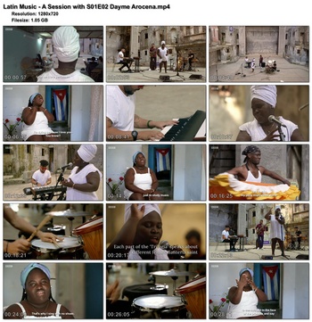 Latin Music A Session with S01E02 Dayme Arocena 1280x720p HD 50fps soft Eng subs