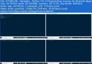 Skillshare Python 101 A Programming Journey for Absolute Beginners FreeCourseWeb