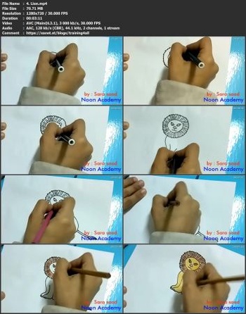 FreeCourseWeb Udemy learning drawing for children