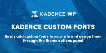 DesignOptimal KadenceWP Kadence Custom Fonts v1 1 0 WordPress Plugin