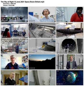 The Sky at Night 13 June 2021 Space Boom Britain 1280x720p HD 50fps soft Eng subs