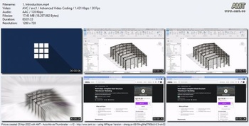 Revit 2022 Steel Structure Warehouse Erection Drawings CourseWikia