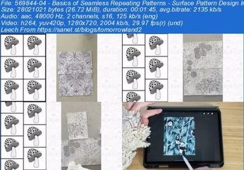 Skillshare Surface Pattern Design In Procreate With Easy To Use Templates