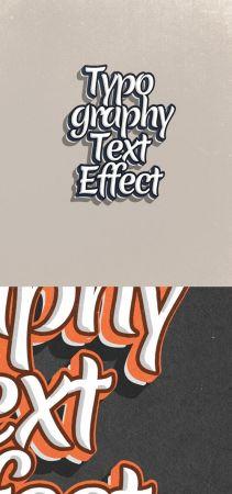 DesignOptimal Typography Text Effect PSD Template