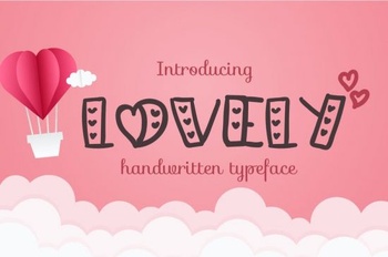 DesignOptimal Lovely Handwritten Typeface Font