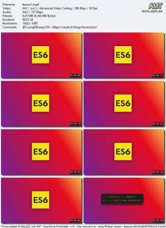 VueSchool Modern JavaScript ES6 and beyond