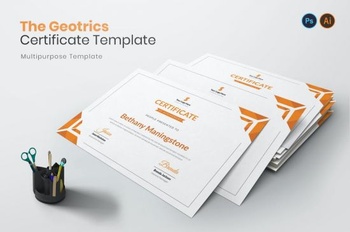 DesignOptimal Geotrics Certificate