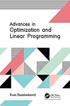 Advances in Optimization and Linear Programming
