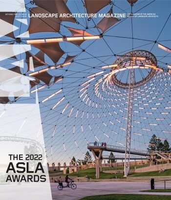 Landscape Architecture Magazine USA October 2022
