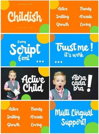 DesignOptimal Childish Font