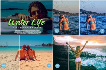 DesignOptimal CreativeMarket Water Life Lightroom Presets 3921625