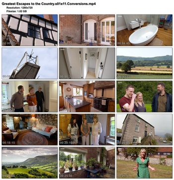 Greatest Escapes to the Country S01 E11 E15 1280x720p HD 50fps soft Eng subs