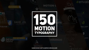 DesignOptimal Videohive 150 Motion Typography 20949185