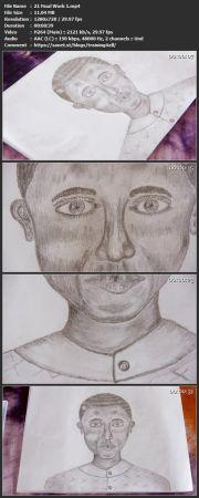 Draw Your First Imaginary Human Portraits without expensive materials CourseWikia