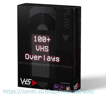 DesignOptimal VHS 100 Overlays Package VHS Studio