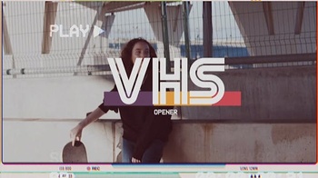 DesignOptimal Videohive VHS Opener 30952534