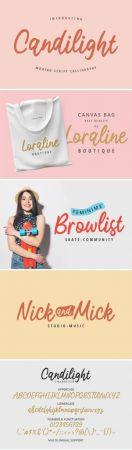 DesignOptimal Candilight Font