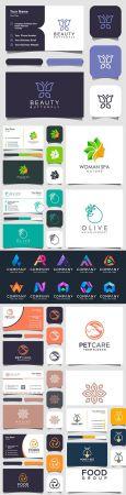 DesignOptimal Minimalist elegant logo and business card design 5